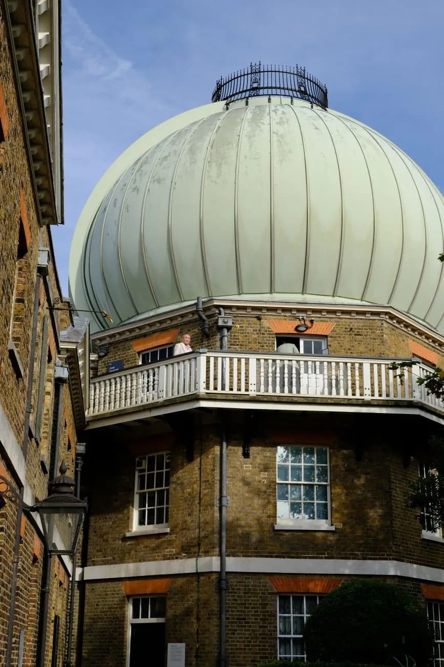 La coupole du Great Equatorial Building de l'Observatoire royal de Greenwich