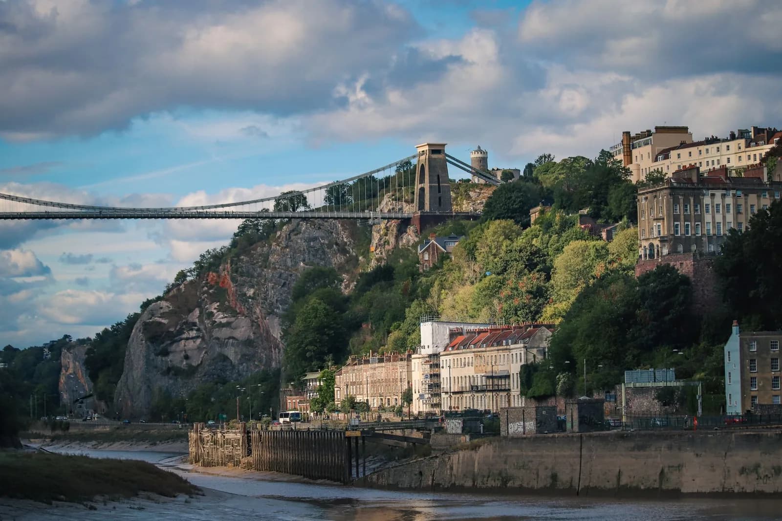 Le pont suspendu de Clifton au-dessus des gorges de l'Avon à Bristol