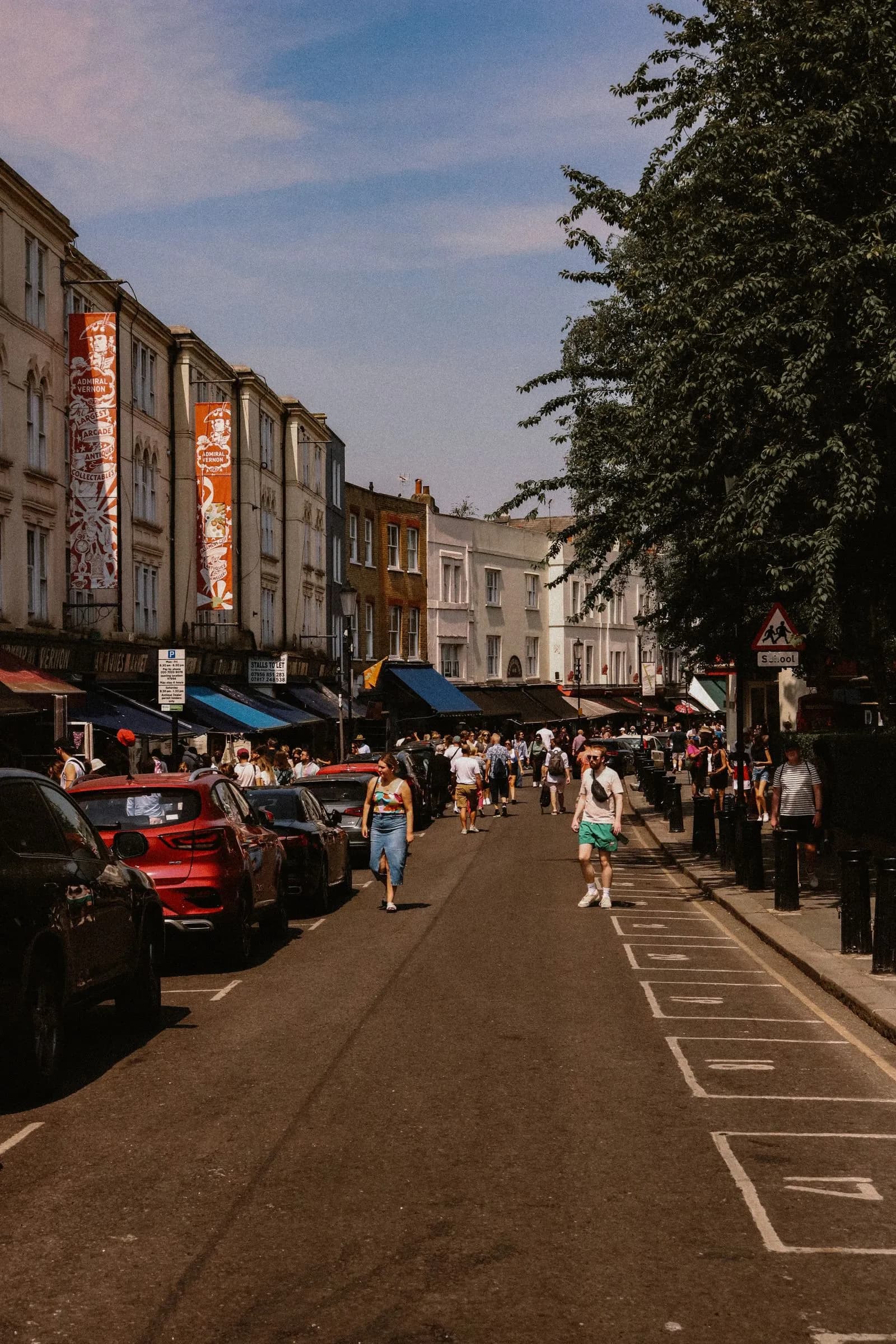 Portobello Road Market a Notting Hill London