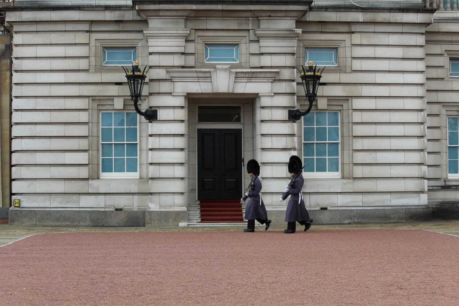 Gardes royaux, sites historiques d'Angleterre